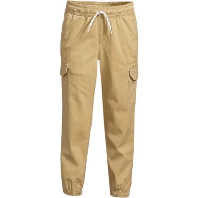 Брюки для мальчиков Lands End Iron Knee, бежевые