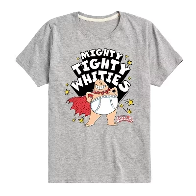 Детская футболка Captain Underpants Mighty Tight, серая