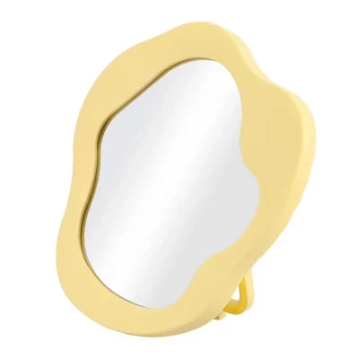 Настольное косметическое зеркало Unique Bargains, желтое