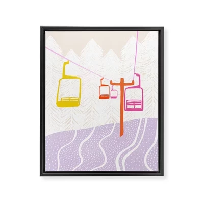 Картина на холсте Society6 SunshineCanteen, черная
