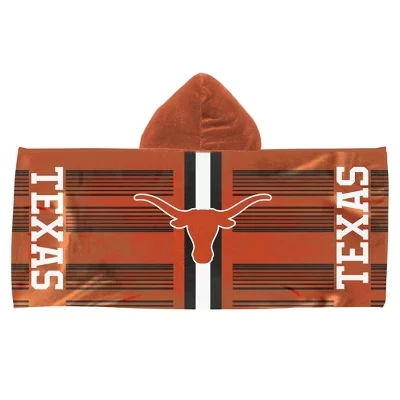 Молодежное полотенце с капюшоном texas longhorns от NCAA Blockade Youth