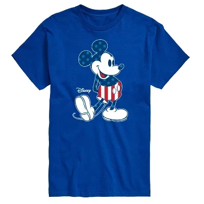Мужская футболка Disney Americana, ярко-синяя