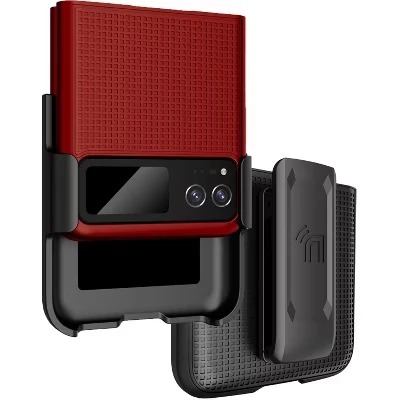 Чехол с кобурой Nakedcellphone для RAZR 40, красный