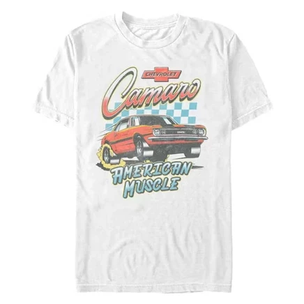 Мужская футболка Chevrolet Camaro, белая