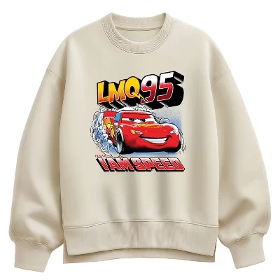 Женский свитшот Cars Lightning McQueen, кремовый