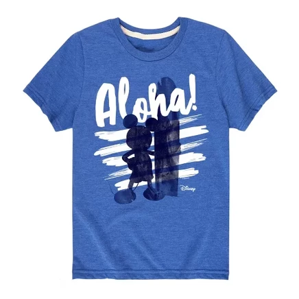 Футболка для мальчиков Disney Aloha, синяя