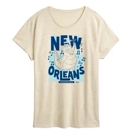 Женская футболка Disney New Orleans Louis, бежевая