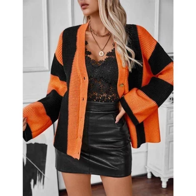 Женский вязаный кардиган Yesfashion, терракотовый