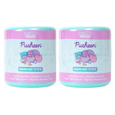Коллекционные сквиши Hamee SquiSHU Pusheen сер. 7 «Gamer Girl», капсула, 2 шт.