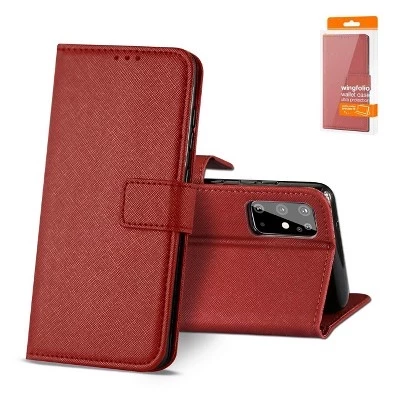 Чехол для Samsung Galaxy S20 Plus Reiko 3-в-1, красный
