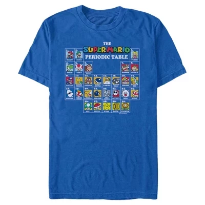 Мужская футболка Nintendo «Супер Марио», синяя
