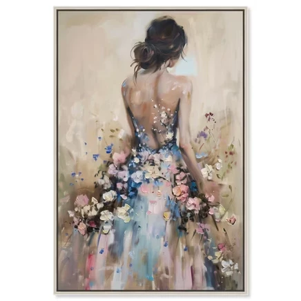 Картина Art Remedy «Цветение», 25,4×38,1 см, серебристая рама