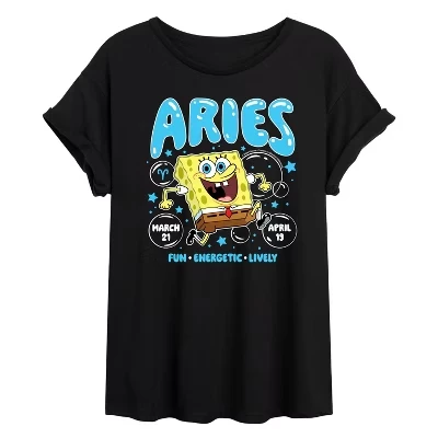 Женская футболка с объемным рисунком Aries Fun Energy Lively Bubbles черного цвета