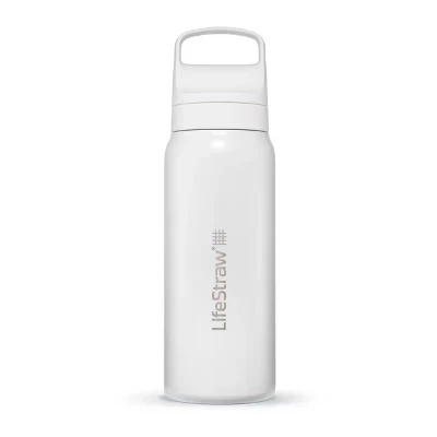 Бутылка с фильтром LifeStraw Go Series, 710 мл, белая