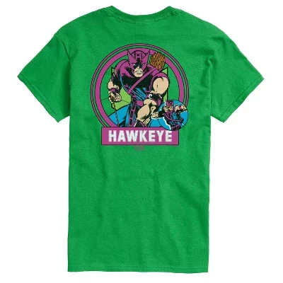 Мужская футболка с коротким рукавом с логотипом Hawkeye Circle, зеленая