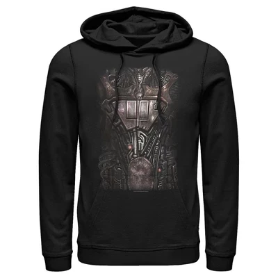 Мужская одежда : Толстовка с капюшоном Borg Armor нового поколения, черная