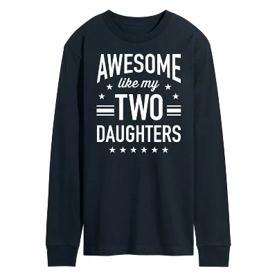 Мужской лонгслив Instant Message Daughters, темно-синий