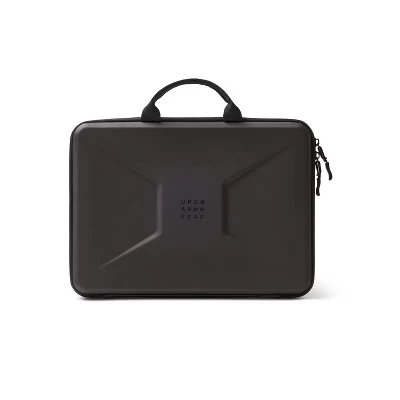 Чехол для ноутбука и планшета 14 дюймов с ручкой, подходит для MacBook, Защита от атмосферных воздействий на молнии, Гражданский черный