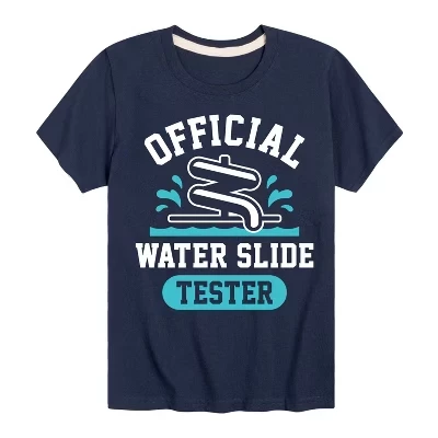 Футболка для мальчиков Instant Message Water Slide, синяя