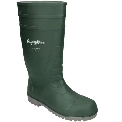 Мужские ботинки RefrigiWear EnduraMax Processing Boot - Водонепроницаемые, устойчивые к скольжению и долговечные для промышленного использования. зеленый