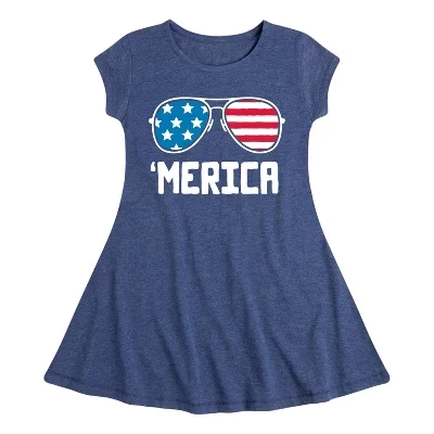Платье для девочек Instant Message Merica, синее