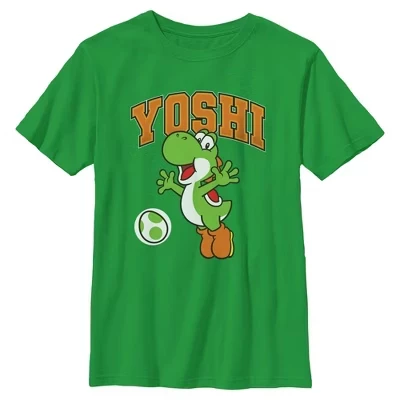 Футболка Kelly Green для мальчиков из студенческого комплекта Yoshi Set