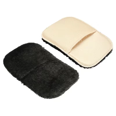 Перчатки для чистки обуви Unique Bargains, 2 шт., черные