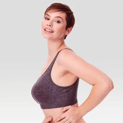 Бюстгальтер Beauty By Women's Comfort Revolution Alpha Bra B488 темно-серый