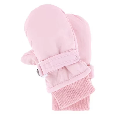 Детские лыжные варежки CTM Wootie, розовые