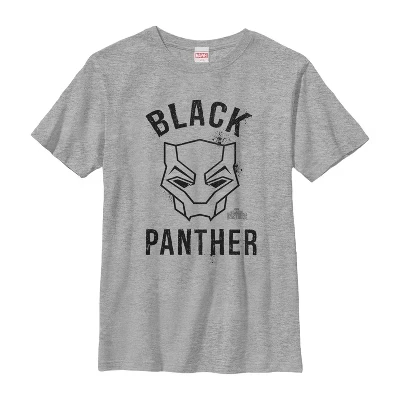 Футболка для мальчиков Marvel Black Panther 2018, серый меланж