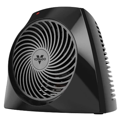 Настольный обогреватель VH204 Desk Space Whisper-Бесшумный портативный обогреватель с 2 режимами нагрева и расширенными функциями безопасности, черный