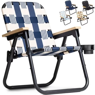 Пляжное кресло-рюкзак Outdoors WOVN - Складное походное кресло премиум-класса lido