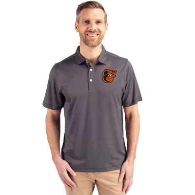 Мужская поло Cutter & Buck Pike Eco Symmetry, принт Baltimore Orioles, мультицвет