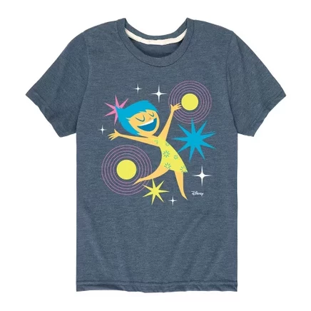 Футболка Joy Graphic с коротким рукавом и графическим рисунком heather blue