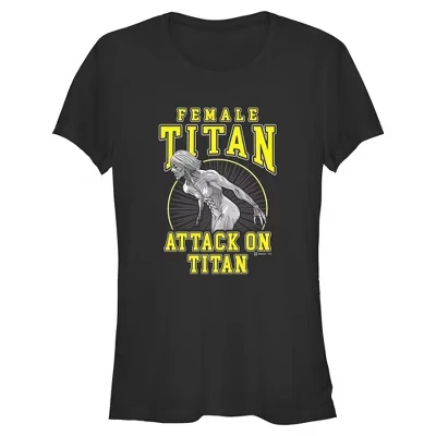 Женская футболка из джерси Titan Juniors Womens черная