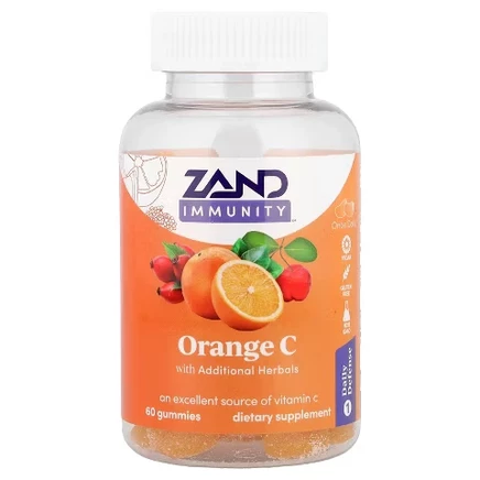Жевательные витамины ZAND Orange C 270 мг, 60 шт.
