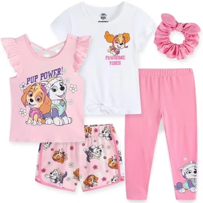 Для девочек комплект Paw Patrol из 5 предметов, розовый