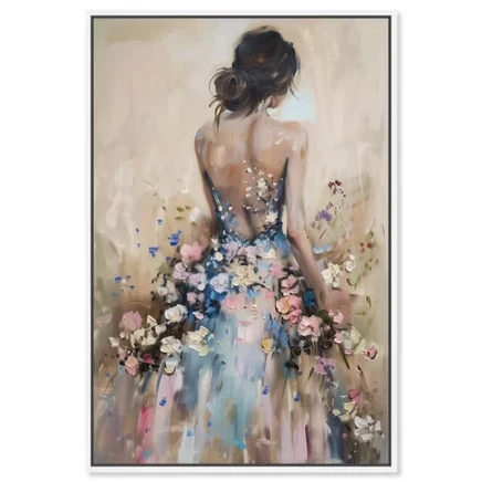 Картина Art Remedy «Цветение», 25,4×38,1 см, белая рама