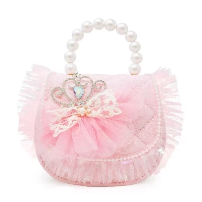 Детская сумка PUTTISU Princess Tiara, розовая
