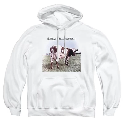 Мужское худи Pink Floyd Atom Heart Mother, белое