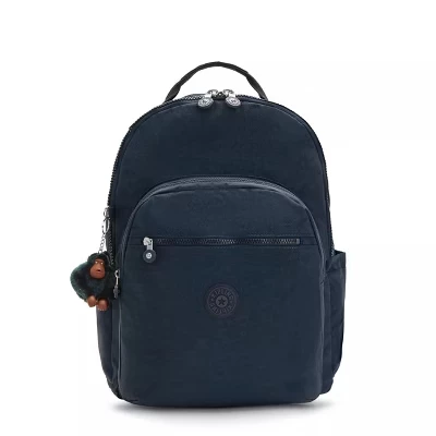 Рюкзак Kipling Seoul для ноутбука 17″, синий