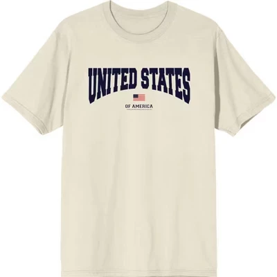 Мужская футболка с коротким рукавом Americana United States of America Flag из натурального хлопка