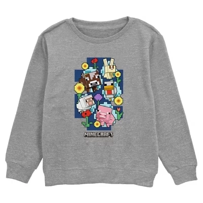 Весенняя толстовка с животными для мальчика athletic heather