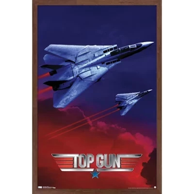 Постер Trends International Top Gun Wingman, махагон