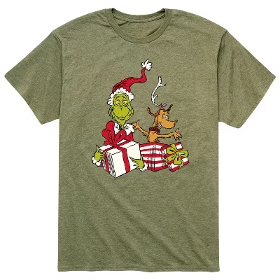 Мужская футболка How Stole Christmas с коротким рукавом и графическим принтом 