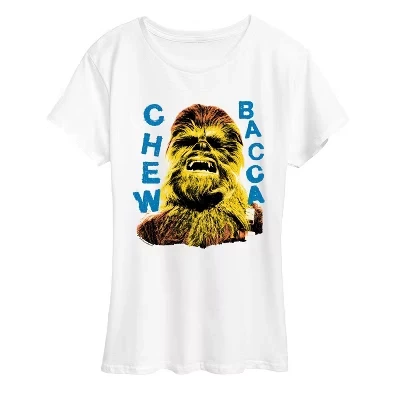Женская футболка с коротким рукавом и рисунком Chewie Pop, белая