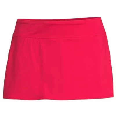 Теплый купальник Missy с юбкой Swim Skort и шортами для мальчиков, 1 штука вишневого цвета