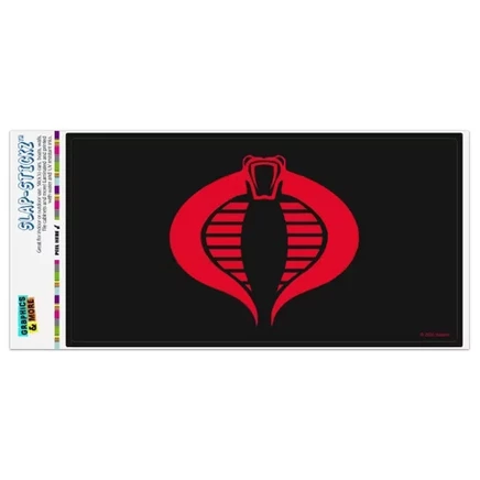 Автомобильная наклейка G.I. JOE с логотипом Cobra