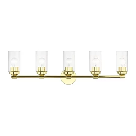 Бра Livex Lighting Whittier, 5 ламп, латунь