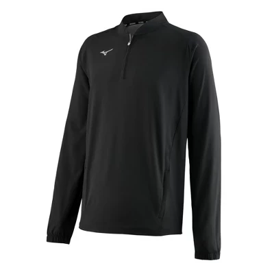 Мужская куртка Mizuno Long Sleeve Hitting, черная